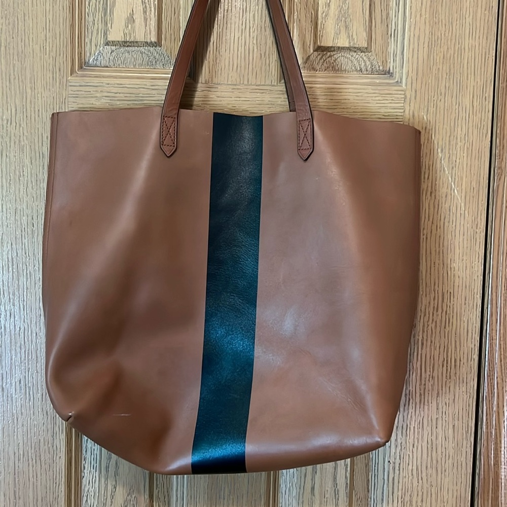 Madewell Stripe Transport Tote